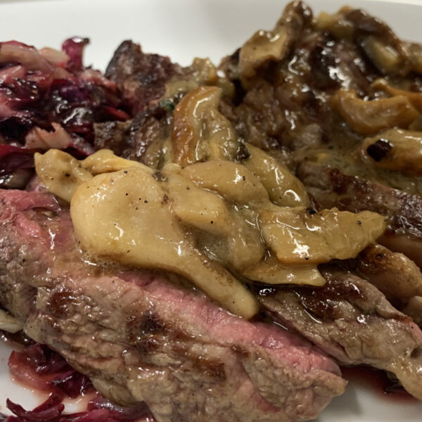Tagliata ai Funghi Porcini